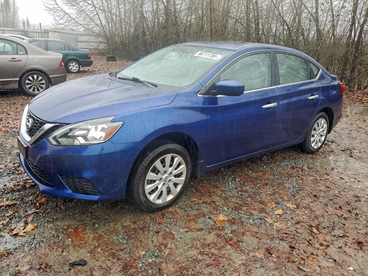 2016 NISSAN SENTRA S — REAR END damage — photo 1