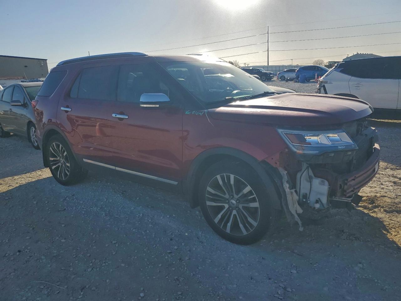 2017 FORD EXPLORER PLATINUM photo 4