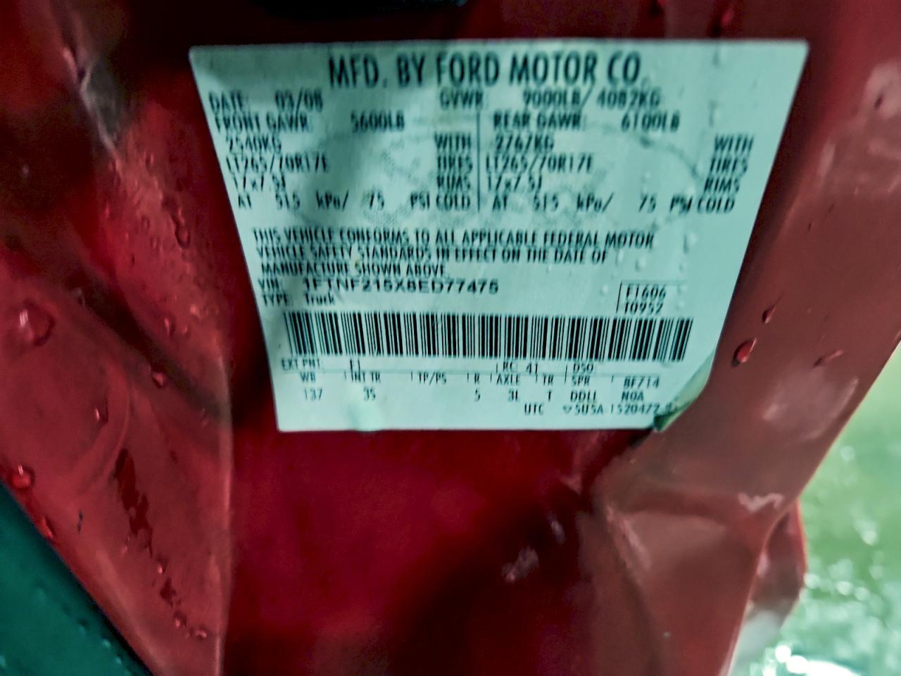 2008 FORD F250 SUPER DUTY photo 12