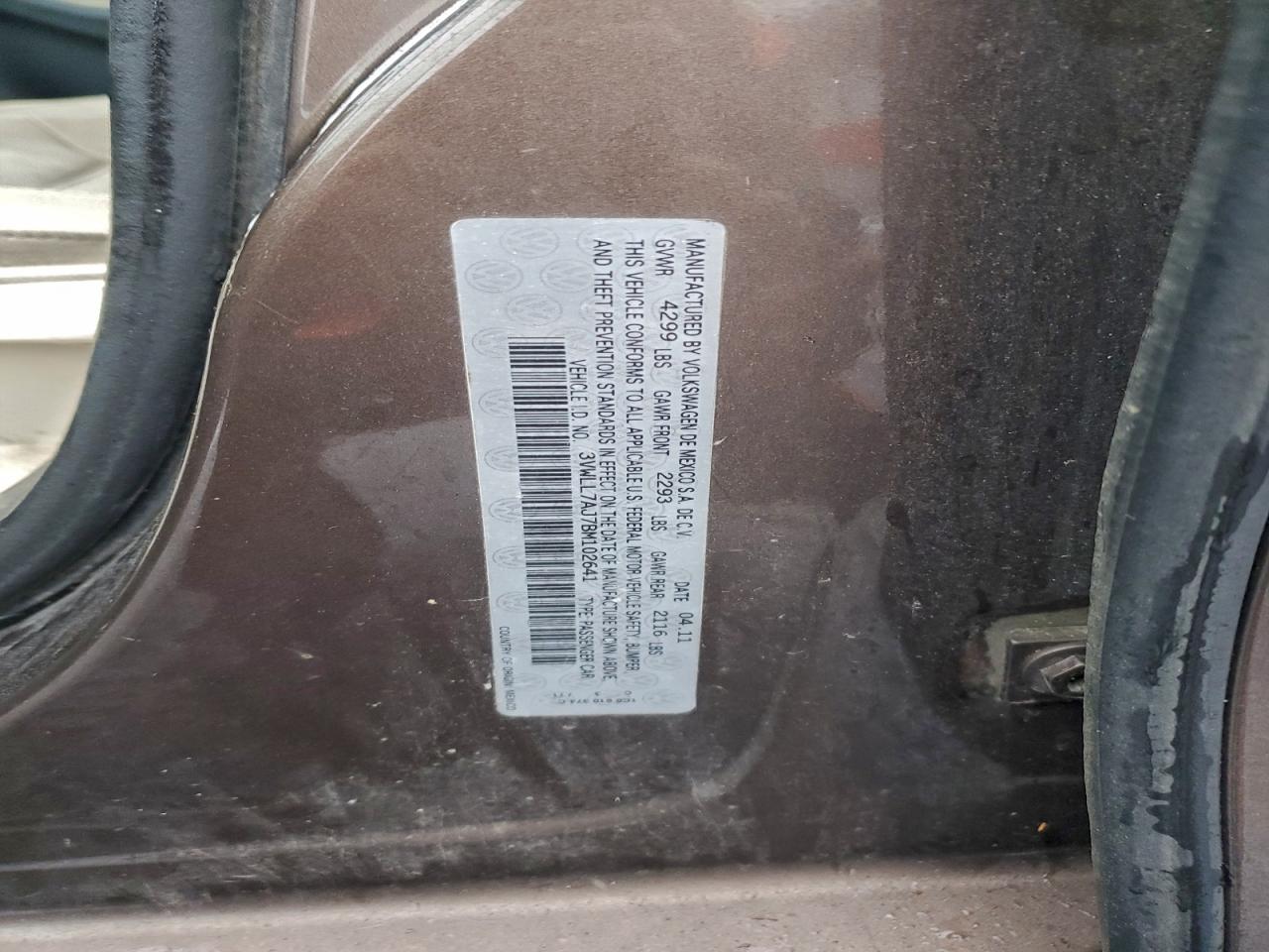 2011 VOLKSWAGEN JETTA TDI photo 12