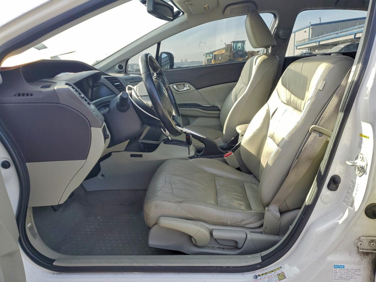 2012 HONDA CIVIC HYBRID L photo 7