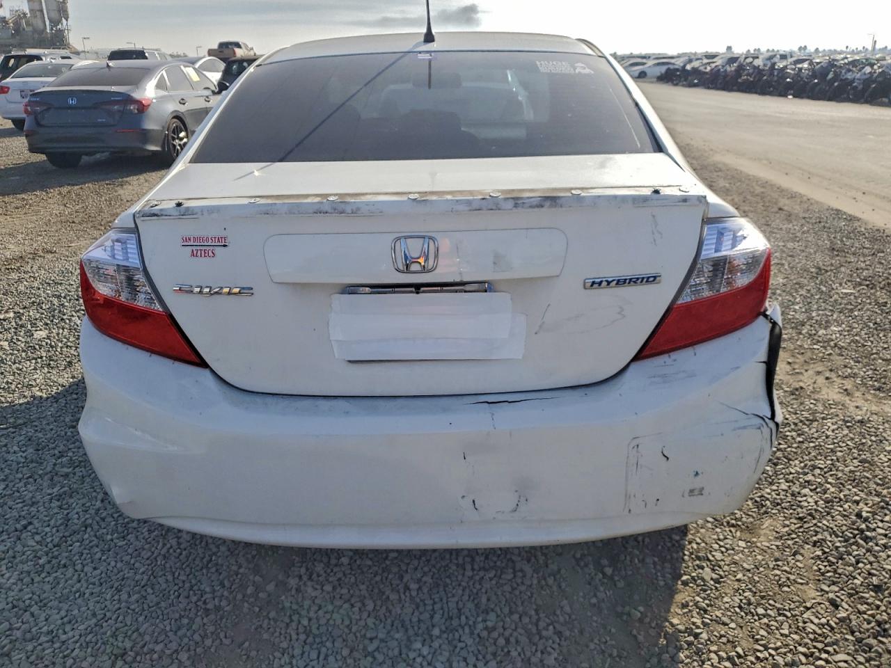 2012 HONDA CIVIC HYBRID L photo 6