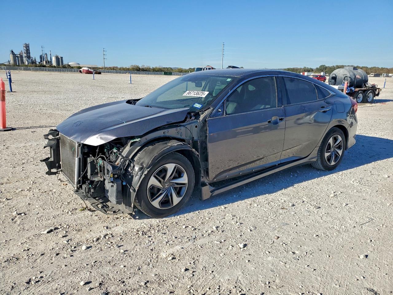2020 HONDA CIVIC LX — FRONT END damage — photo 1