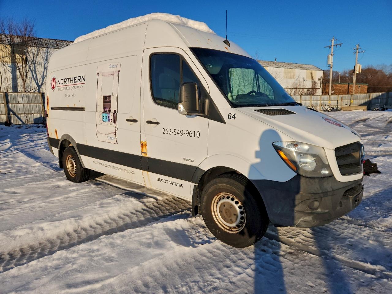 2015 MERCEDES BENZ SPRINTER DELIVERY VAN photo 4