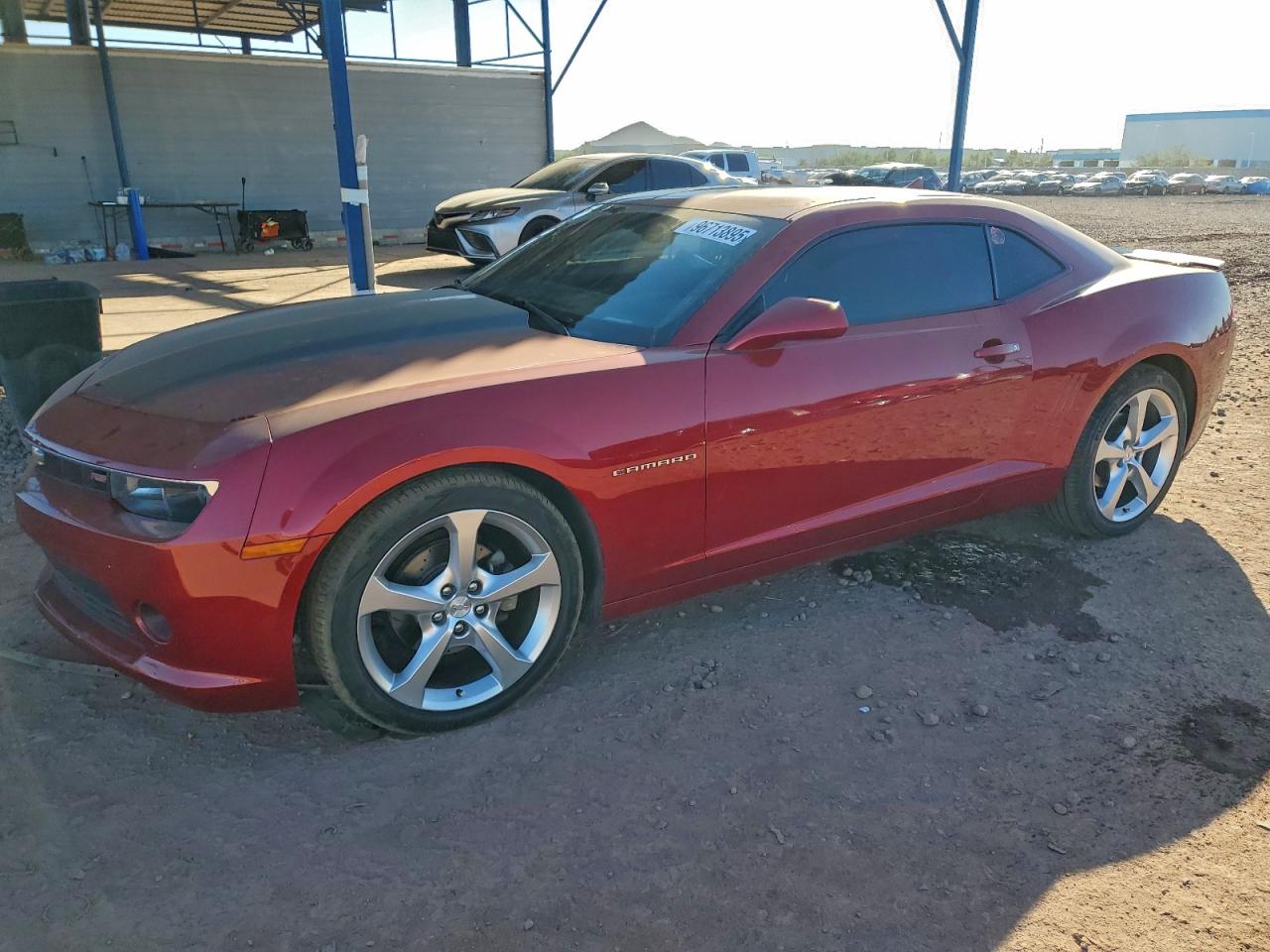 2015 CHEVROLET CAMARO LT — FRONT END damage — photo 1