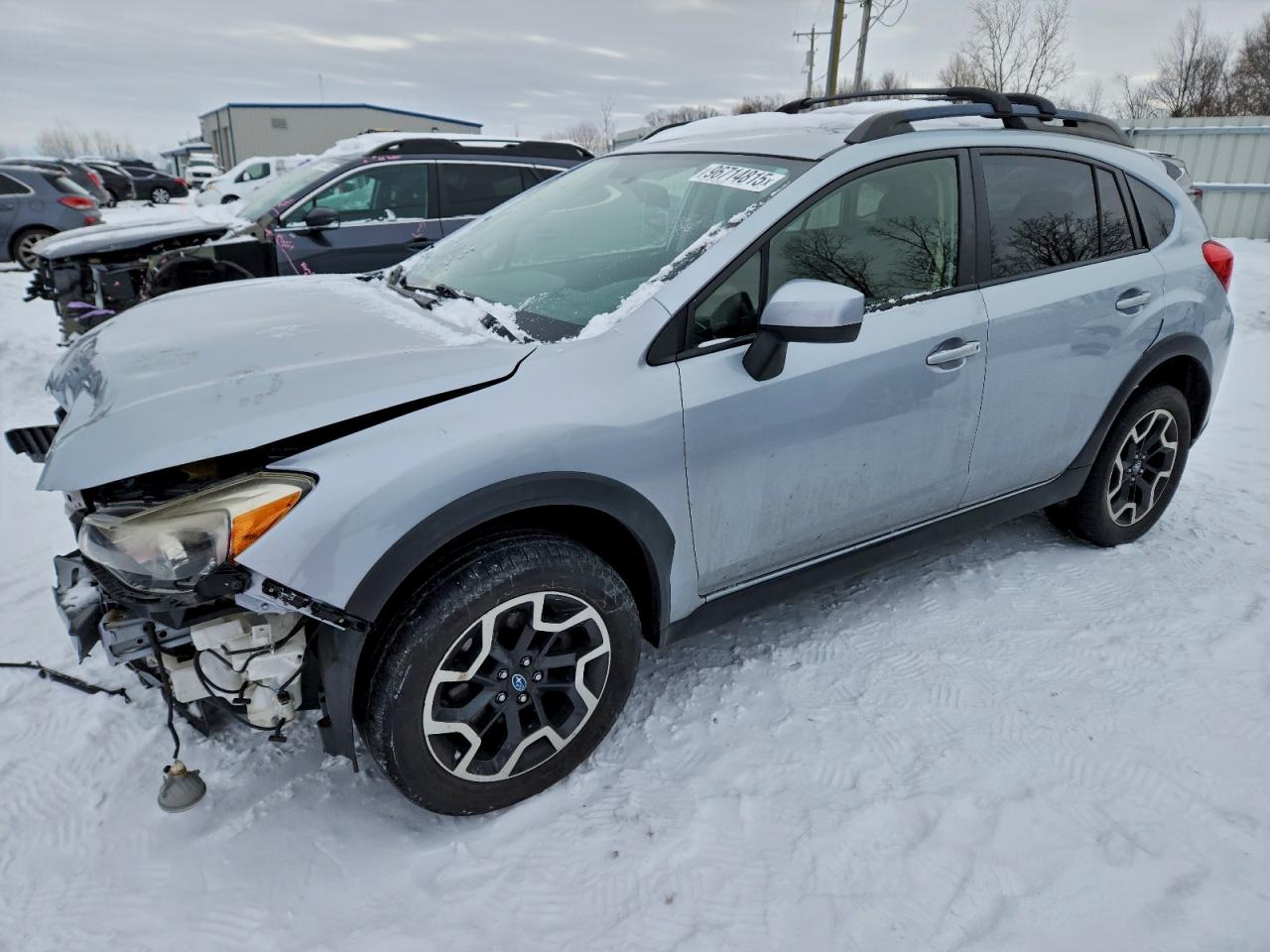 2017 SUBARU CROSSTREK PREMIUM — FRONT END damage — photo 1