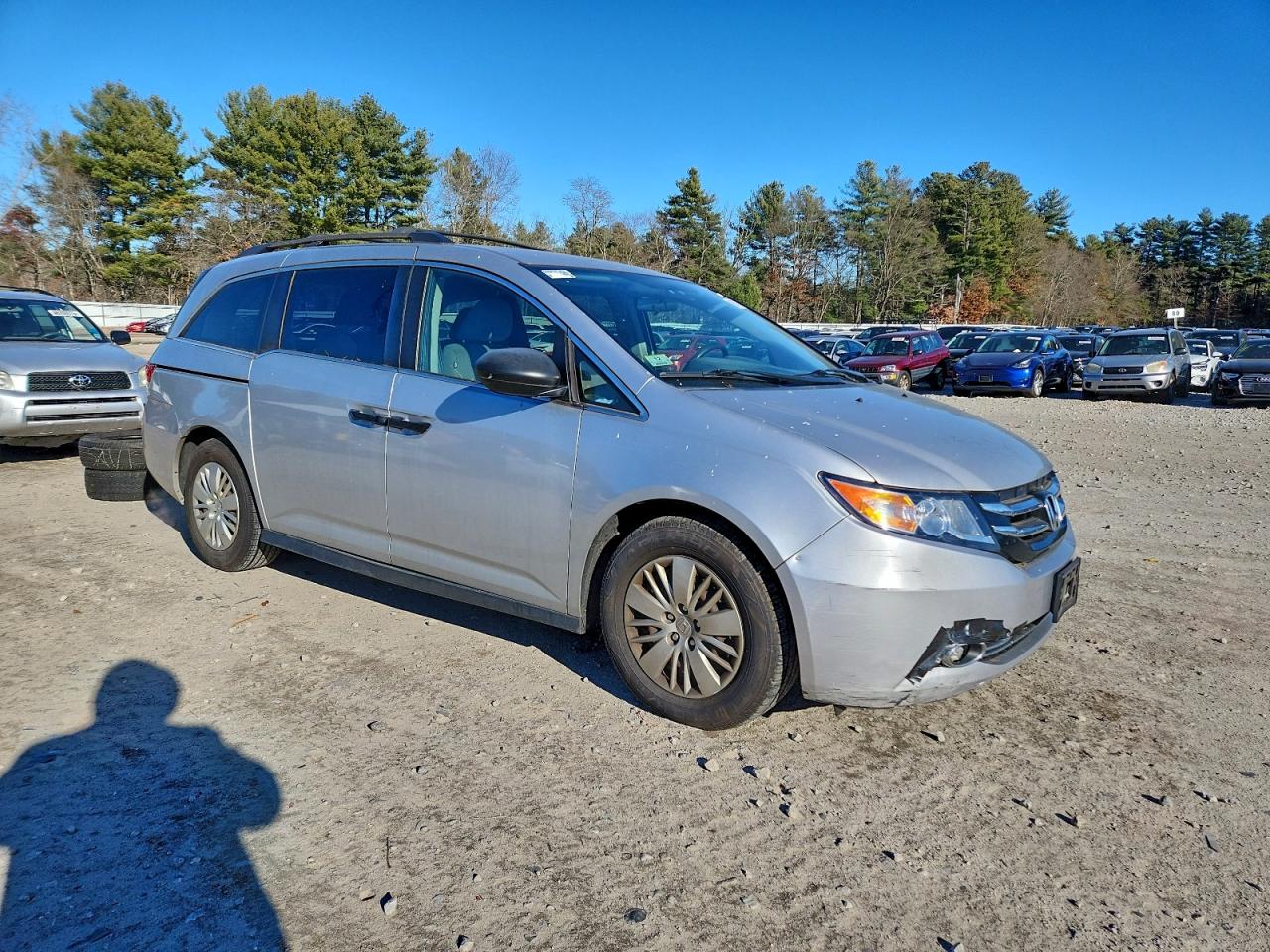 2014 HONDA ODYSSEY LX photo 4