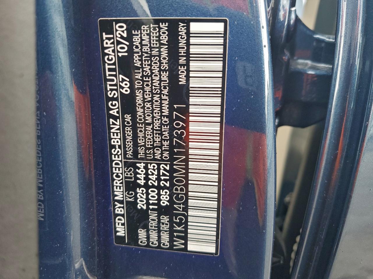 2021 MERCEDES-BENZ CLA 250 photo 12