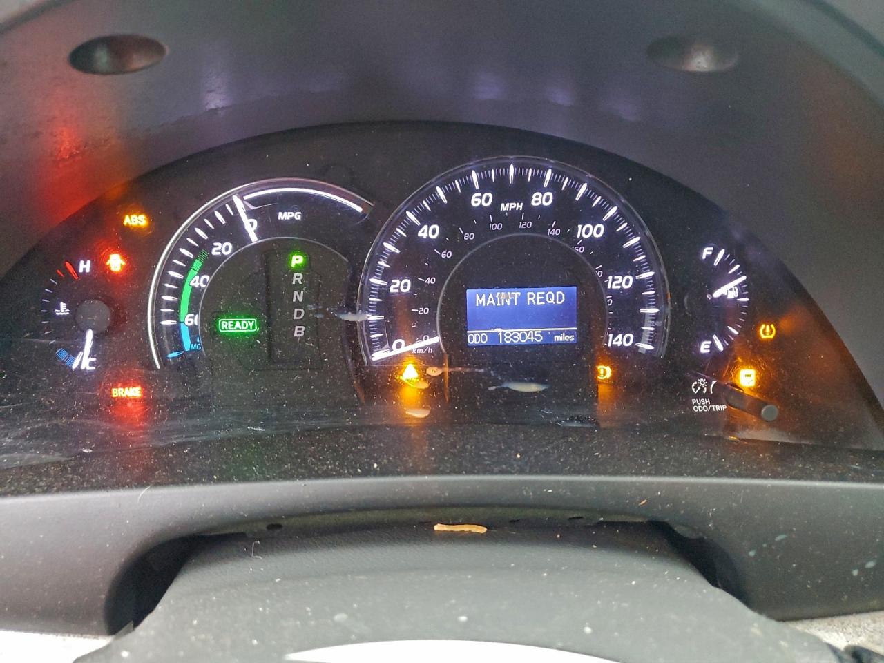 2011 TOYOTA CAMRY HYBRID photo 9