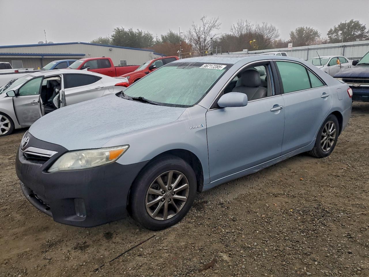 2011 TOYOTA CAMRY HYBRID — FRONT END damage — photo 1