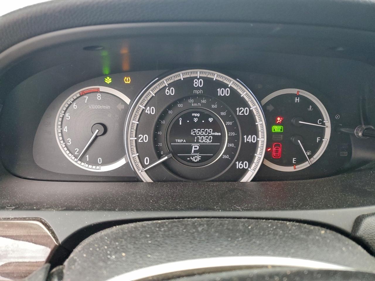2017 HONDA ACCORD EXL photo 9