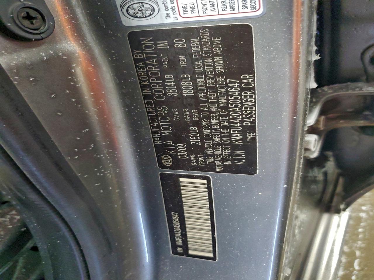 2010 KIA FORTE EX photo 23