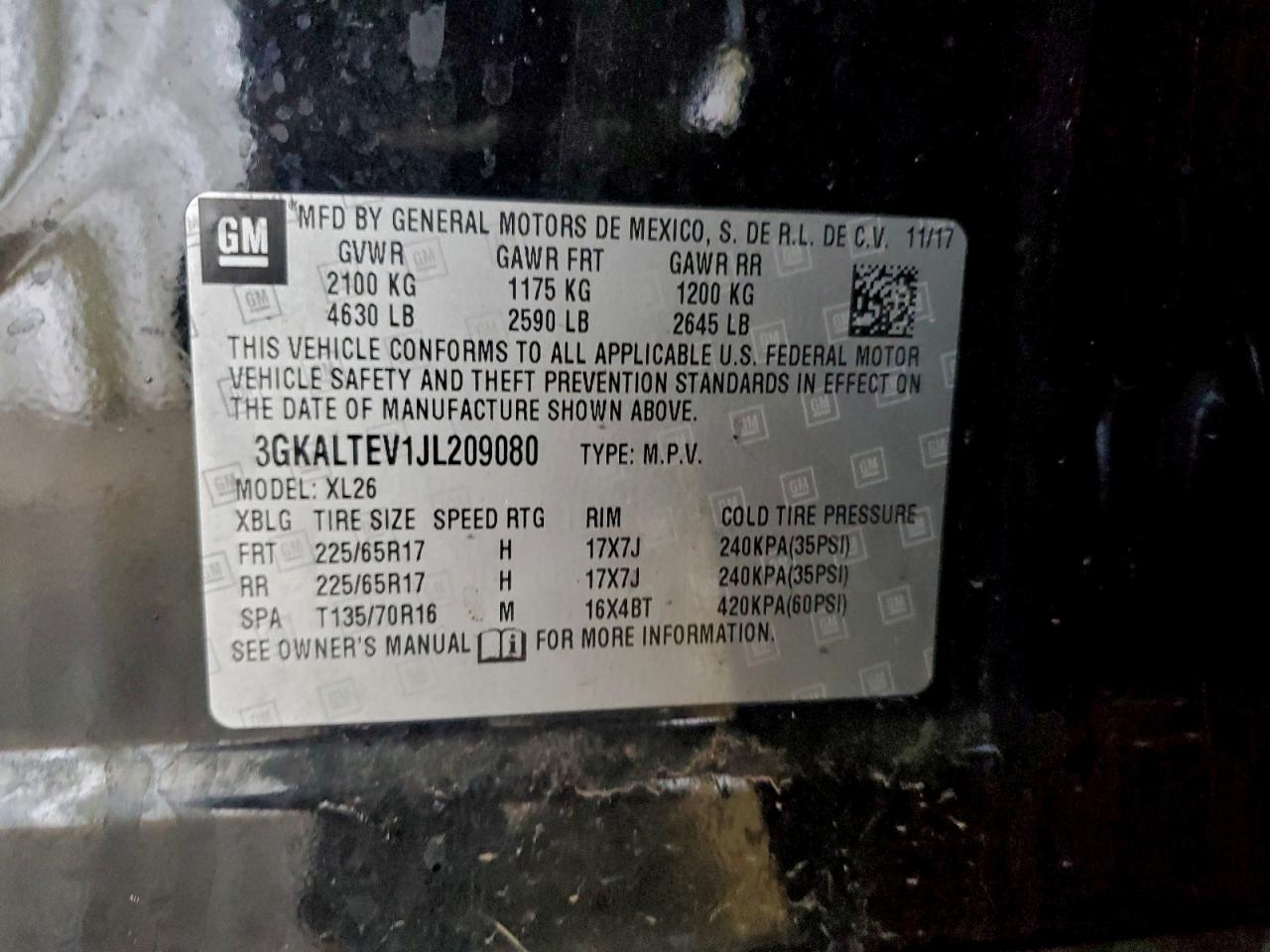 2018 GMC TERRAIN SLE photo 14