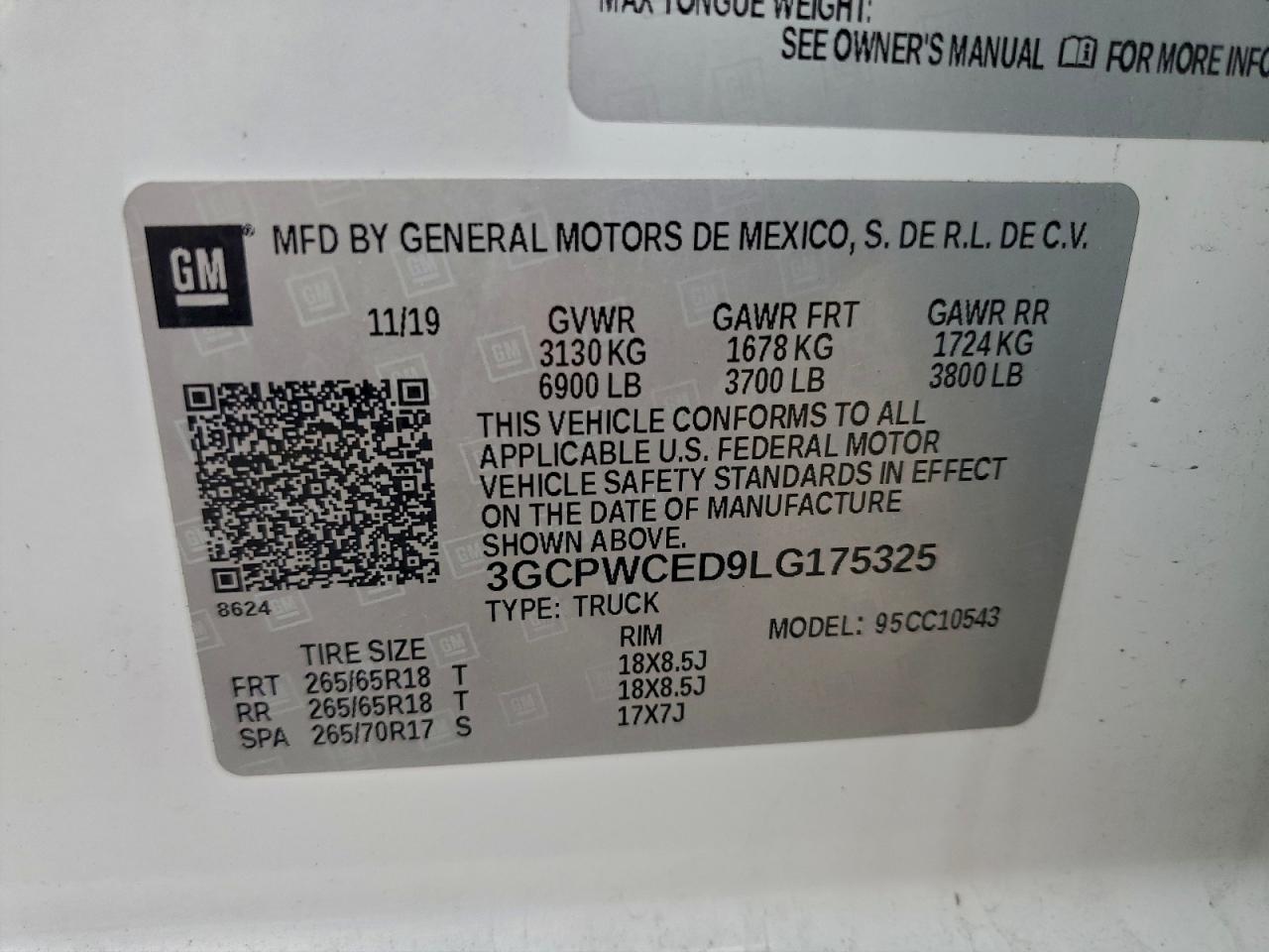 2020 CHEVROLET SILVERADO C1500 LT photo 12