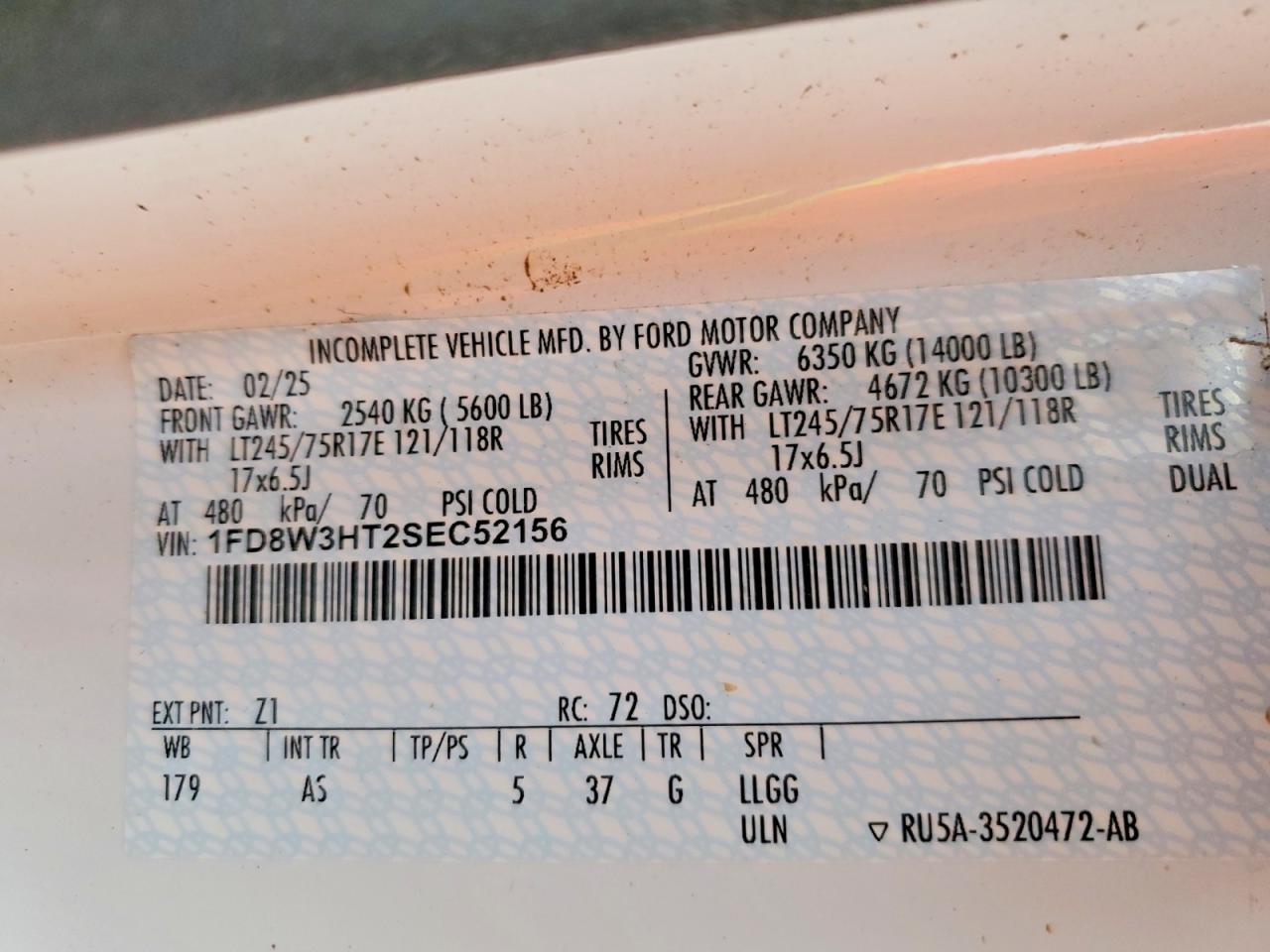 2025 FORD F350 SUPER DUTY photo 13