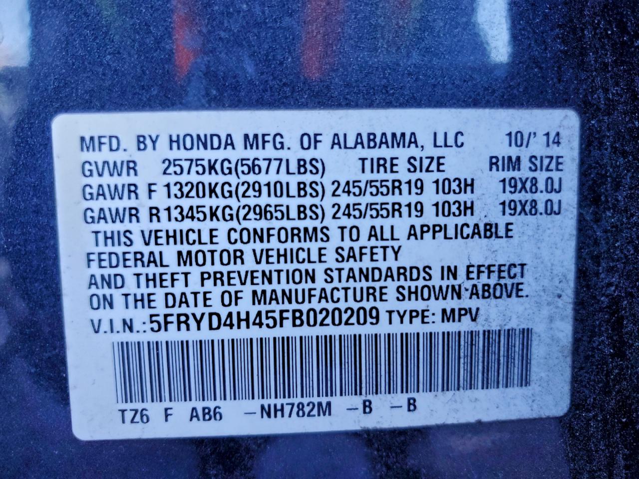 2015 ACURA MDX TECHNOLOGY photo 13