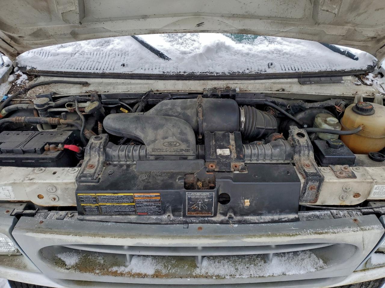 2000 FORD ECONOLINE E350 SUPER DUTY CUTAWAY VAN photo 12