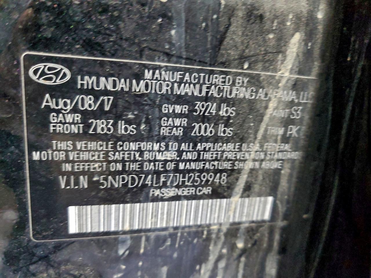 2018 HYUNDAI ELANTRA SE photo 34