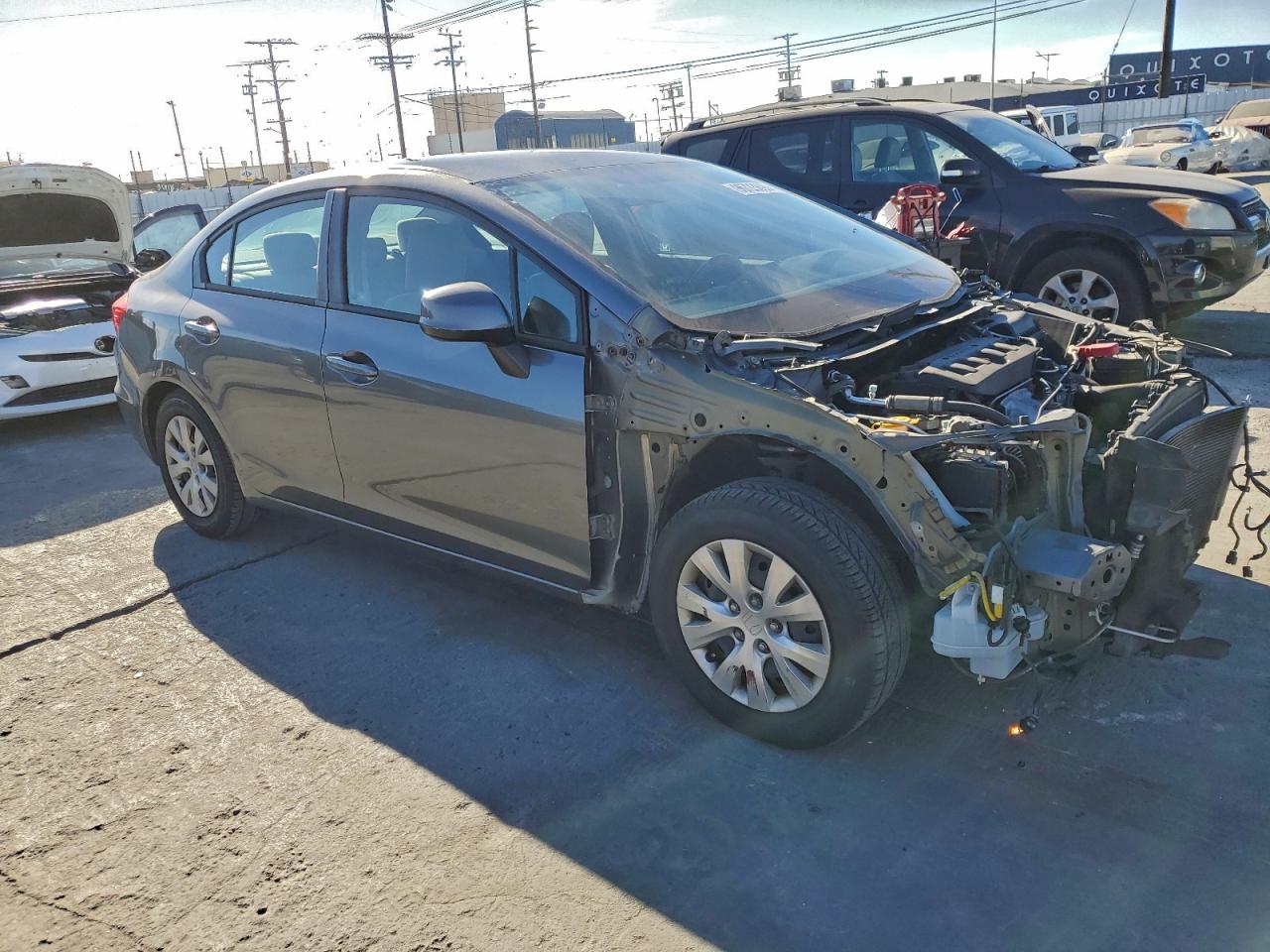 2012 HONDA CIVIC LX photo 4