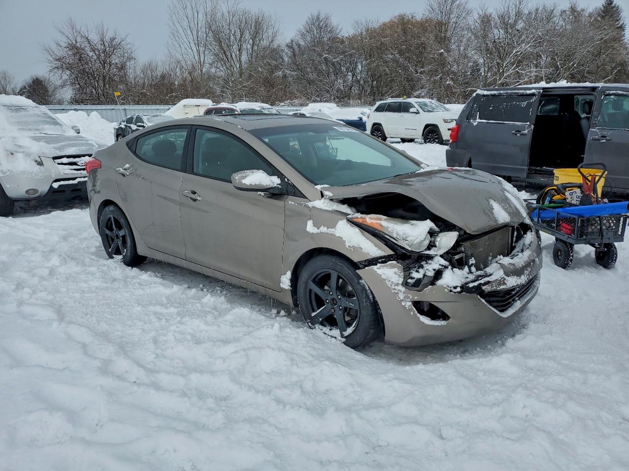 2013 HYUNDAI ELANTRA GLS photo 4
