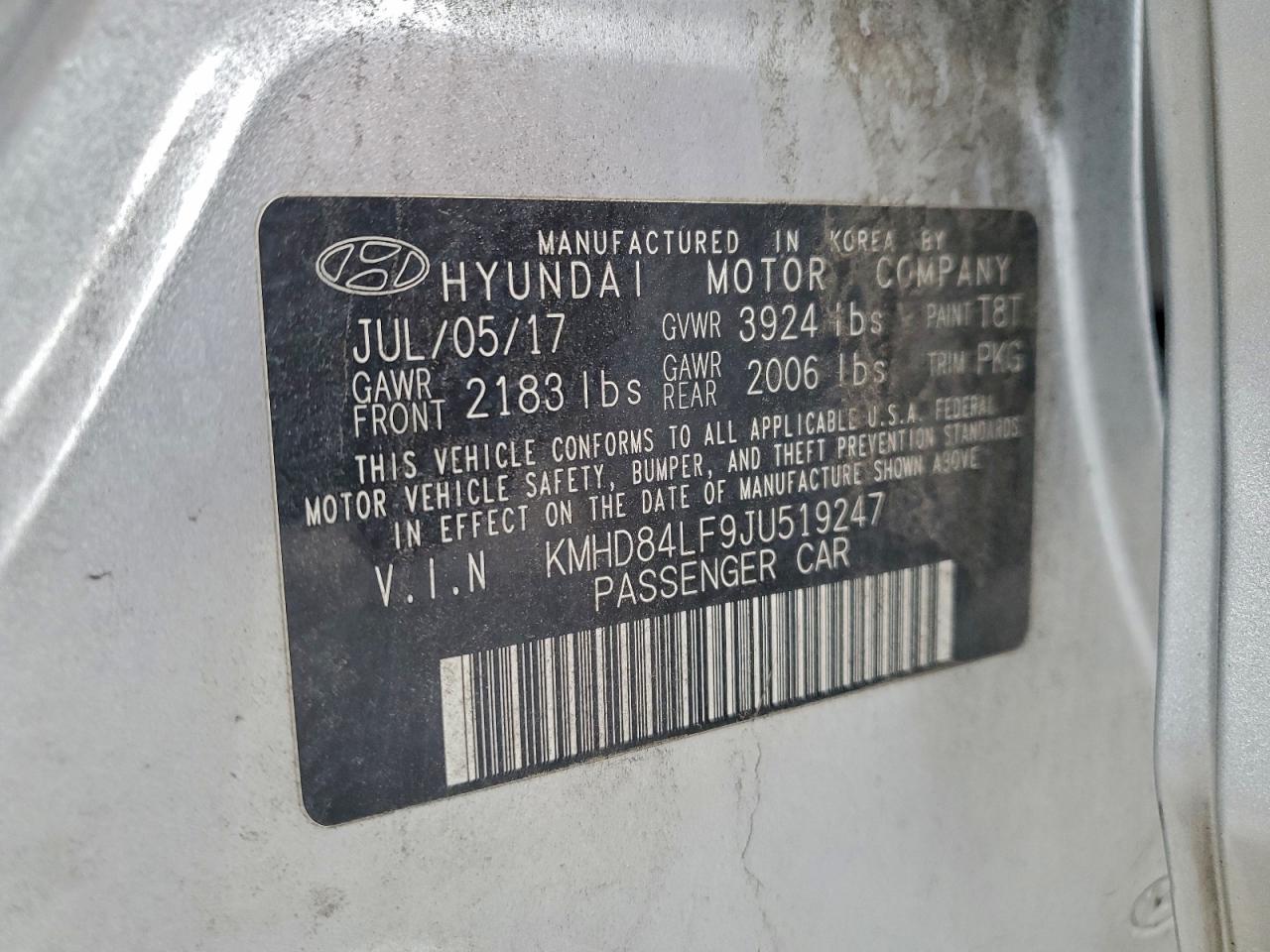 2018 HYUNDAI ELANTRA SEL photo 34