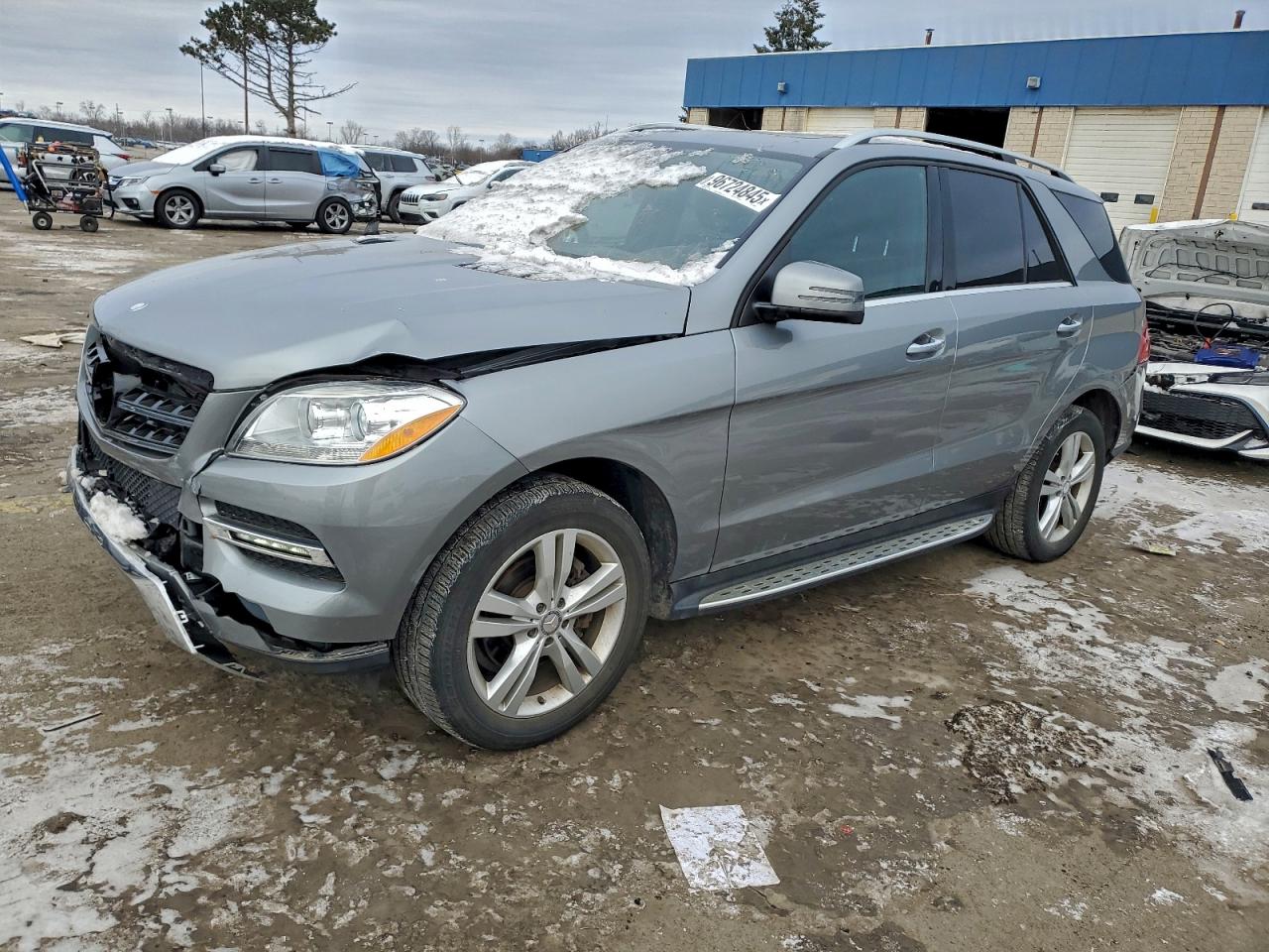 2015 MERCEDES-BENZ ML 350 4MATIC — REAR END damage — photo 1