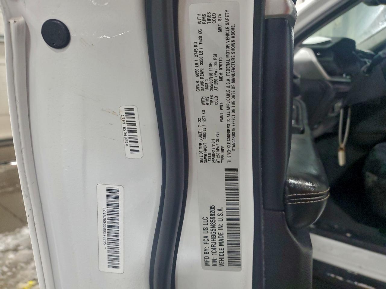 2022 JEEP GRAND CHEROKEE LIMITED photo 12