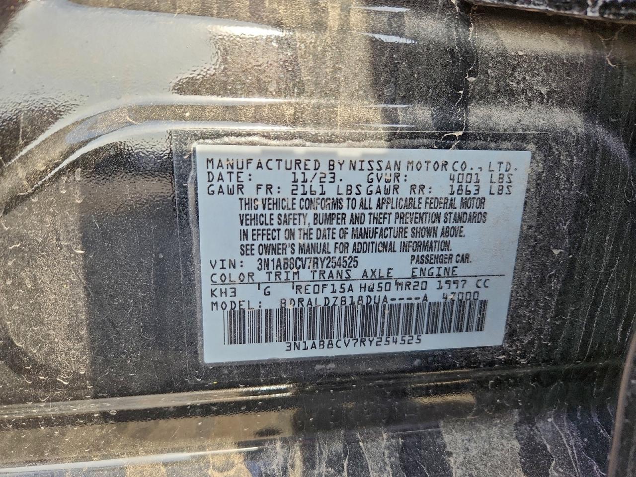 2024 NISSAN SENTRA SV photo 12