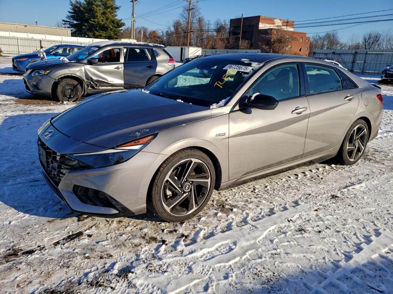 2023 HYUNDAI ELANTRA N LINE — FRONT END damage — photo 1