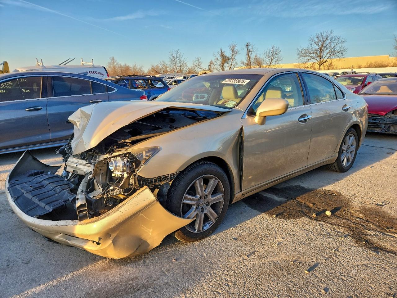 2007 LEXUS ES 350 — FRONT END damage — photo 1