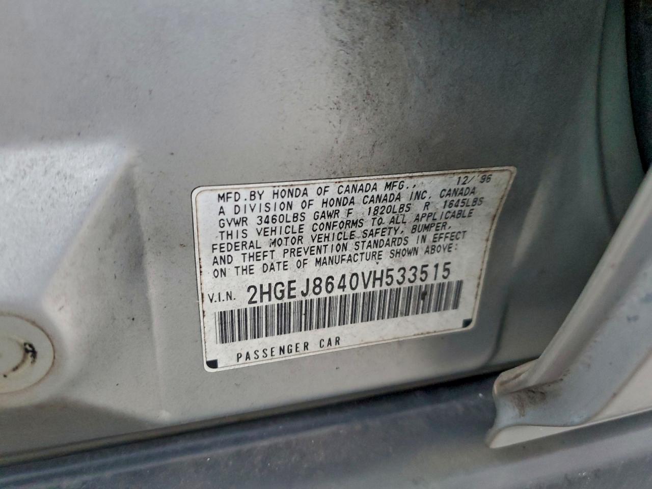 1997 HONDA CIVIC EX photo 12