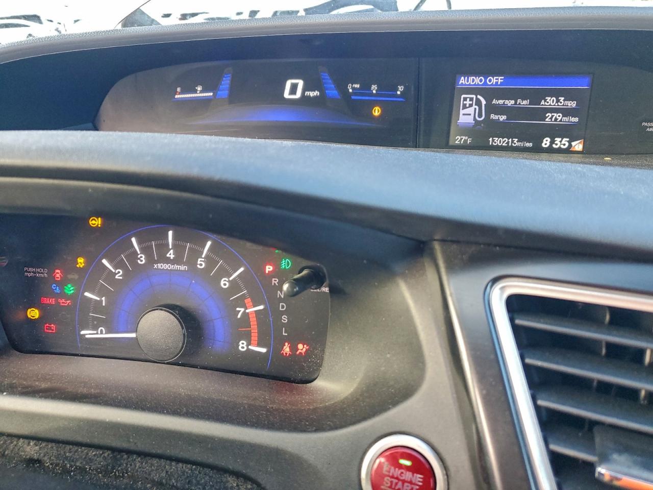 2015 HONDA CIVIC EXL photo 9