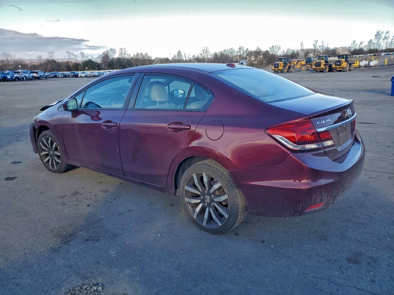 2015 HONDA CIVIC EXL photo 2