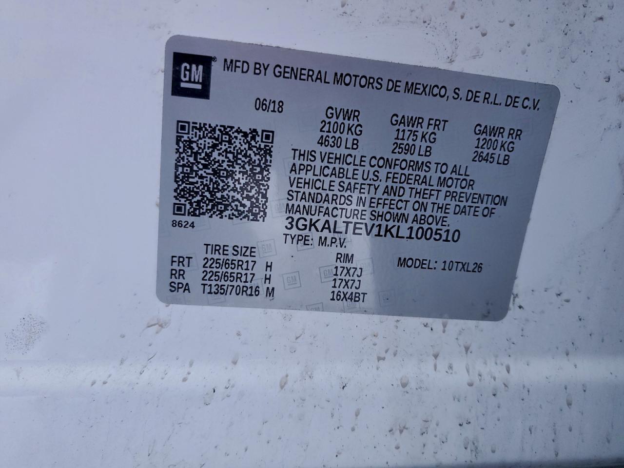 2019 GMC TERRAIN SLE photo 13