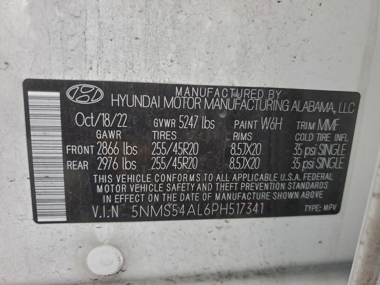 2023 HYUNDAI SANTA FE CALLIGRAPHY photo 12