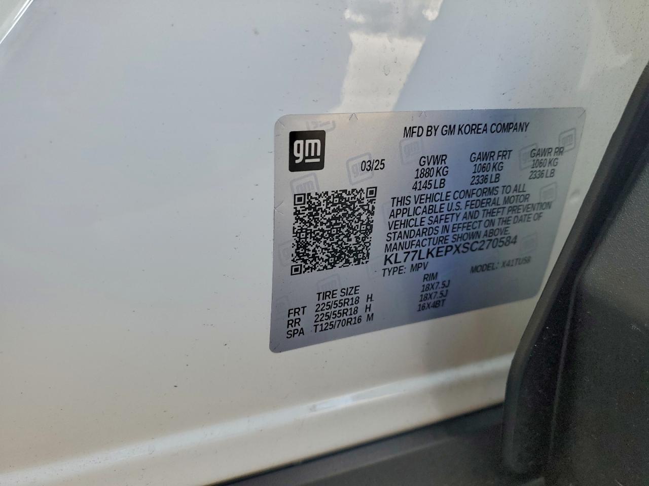 2025 CHEVROLET TRAX ACTIV photo 13