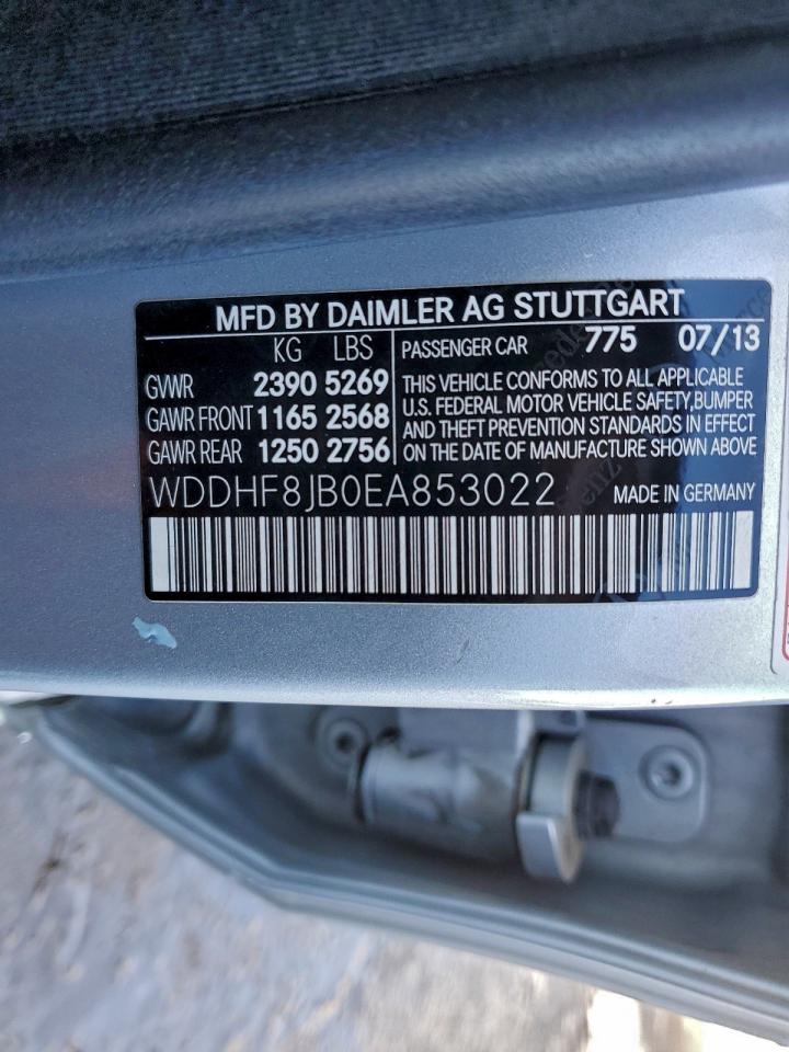 2014 MERCEDES-BENZ E 350 4MATIC photo 12