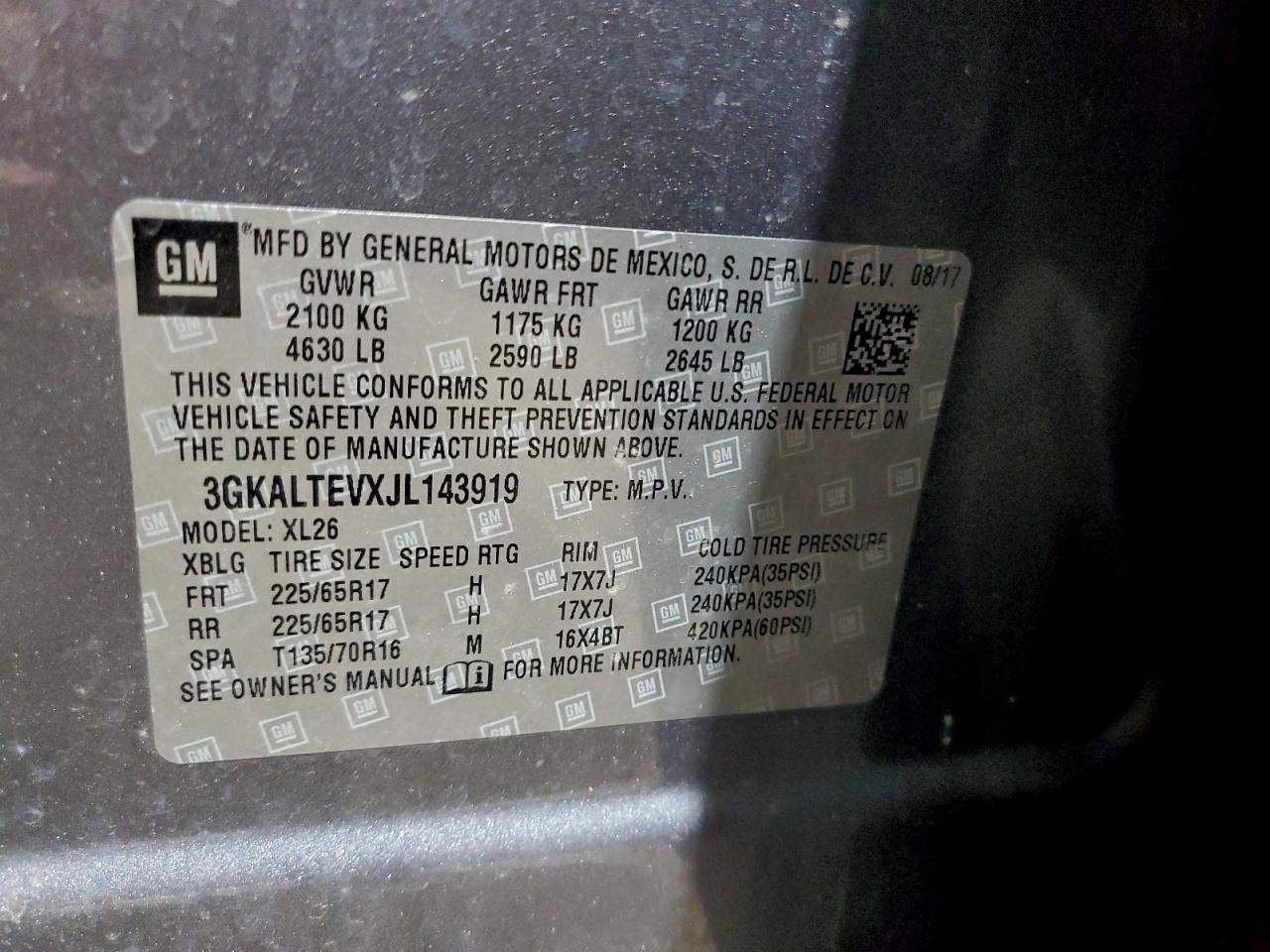 2018 GMC TERRAIN SLE photo 27