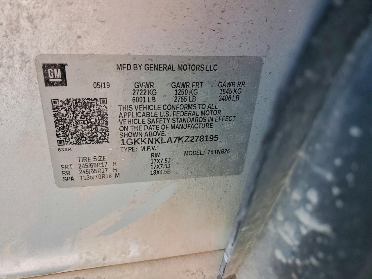 2019 GMC ACADIA SLE photo 13