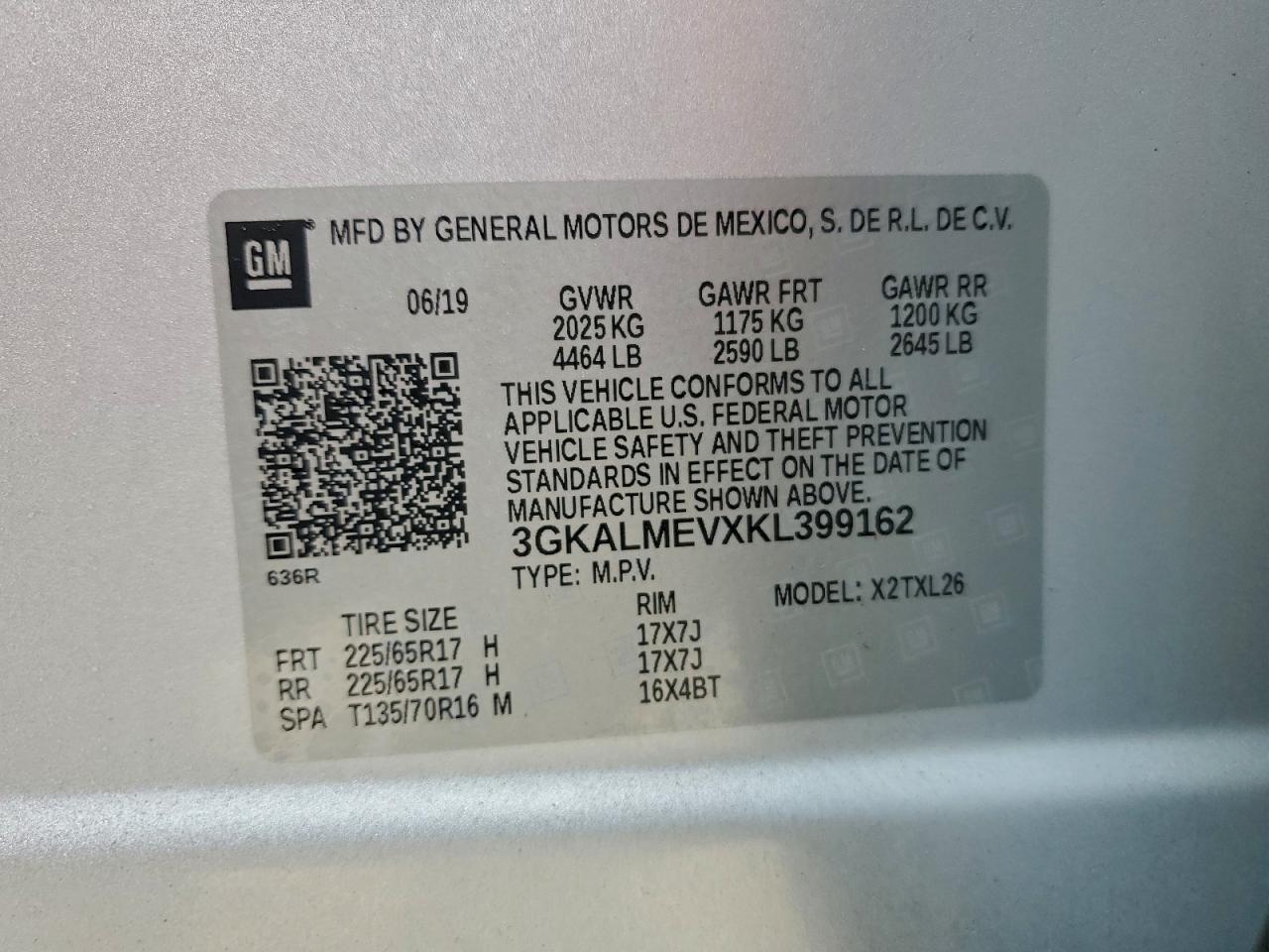 2019 GMC TERRAIN SLE photo 13