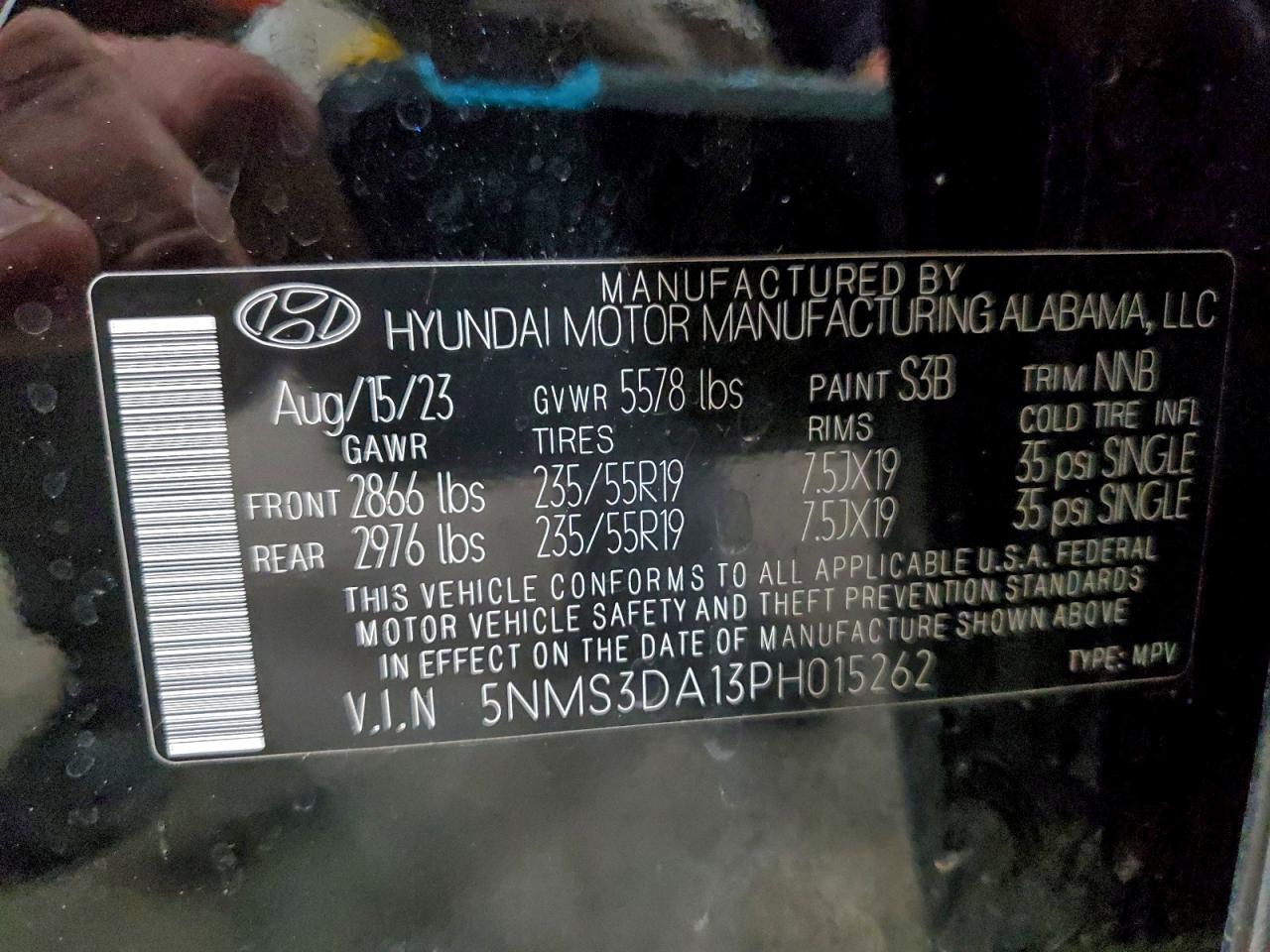 2023 HYUNDAI SANTA FE SEL PREMIUM photo 40