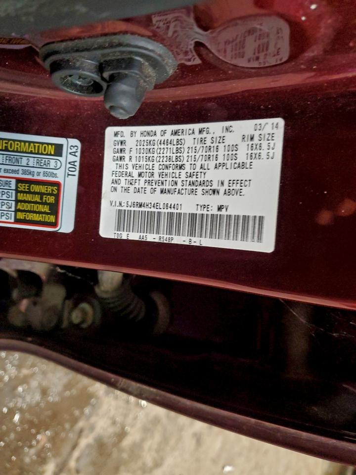2014 HONDA CR-V LX photo 13