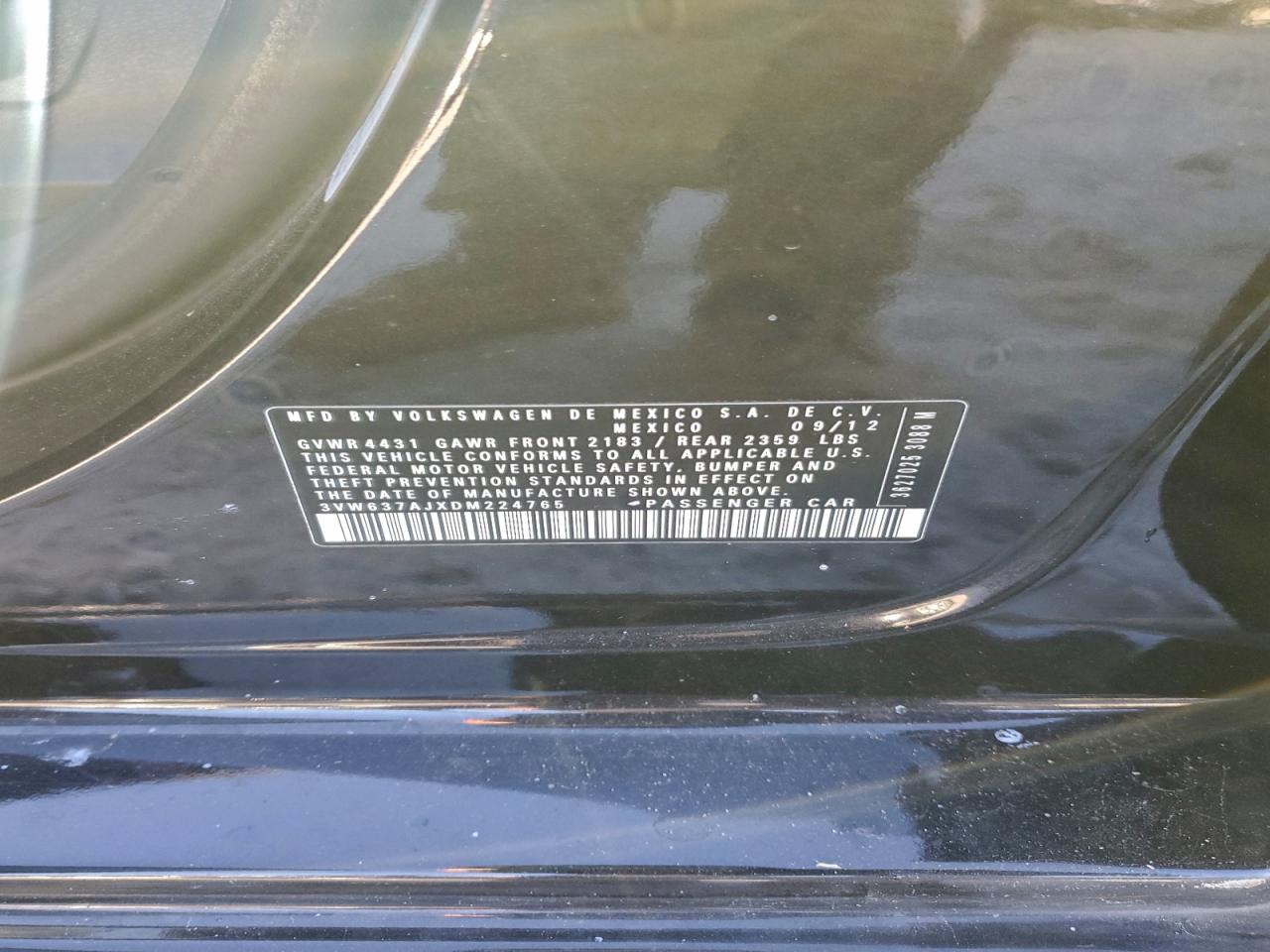 2013 VOLKSWAGEN JETTA HYBRID photo 12