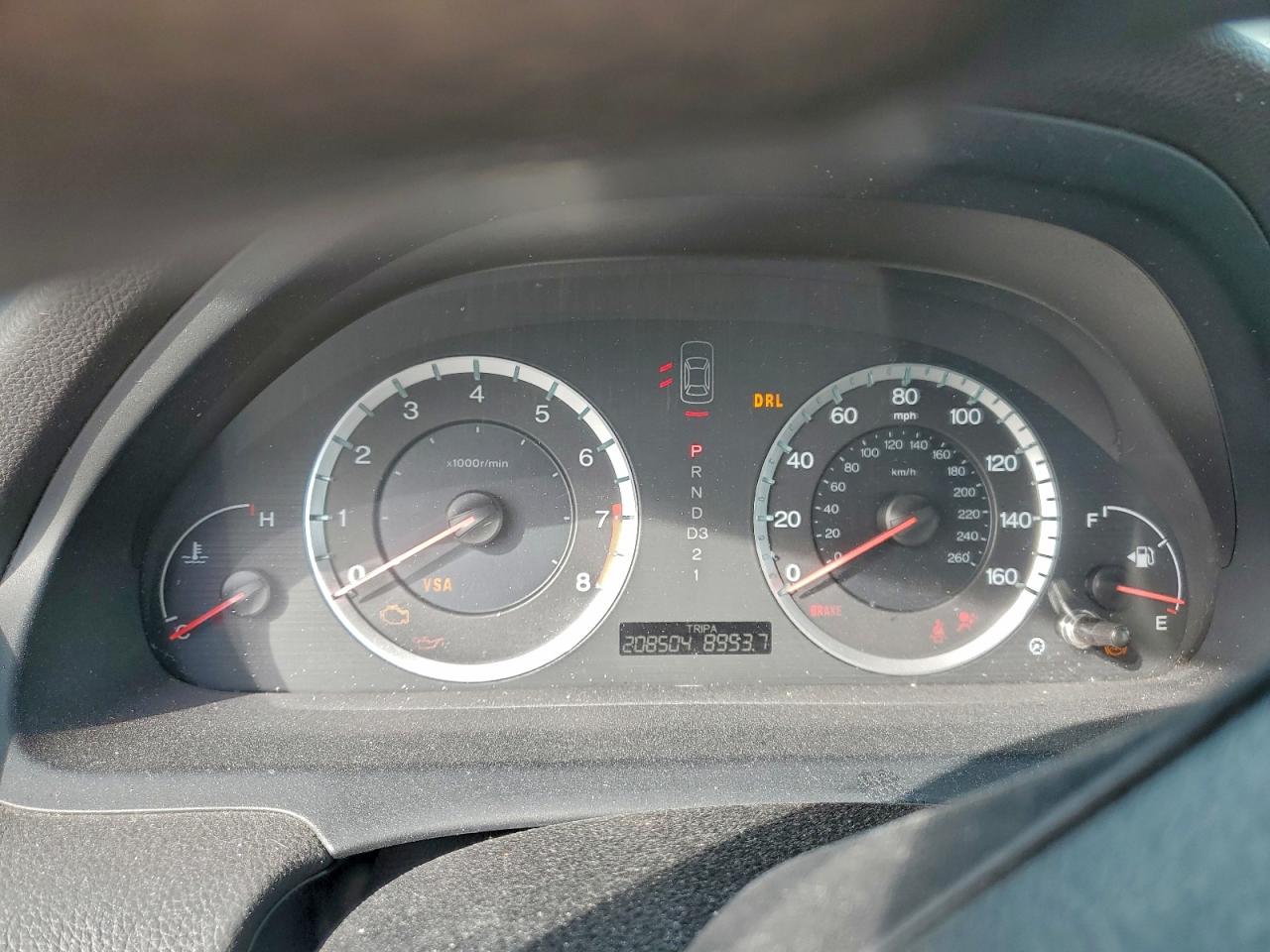 2008 HONDA ACCORD LX photo 9