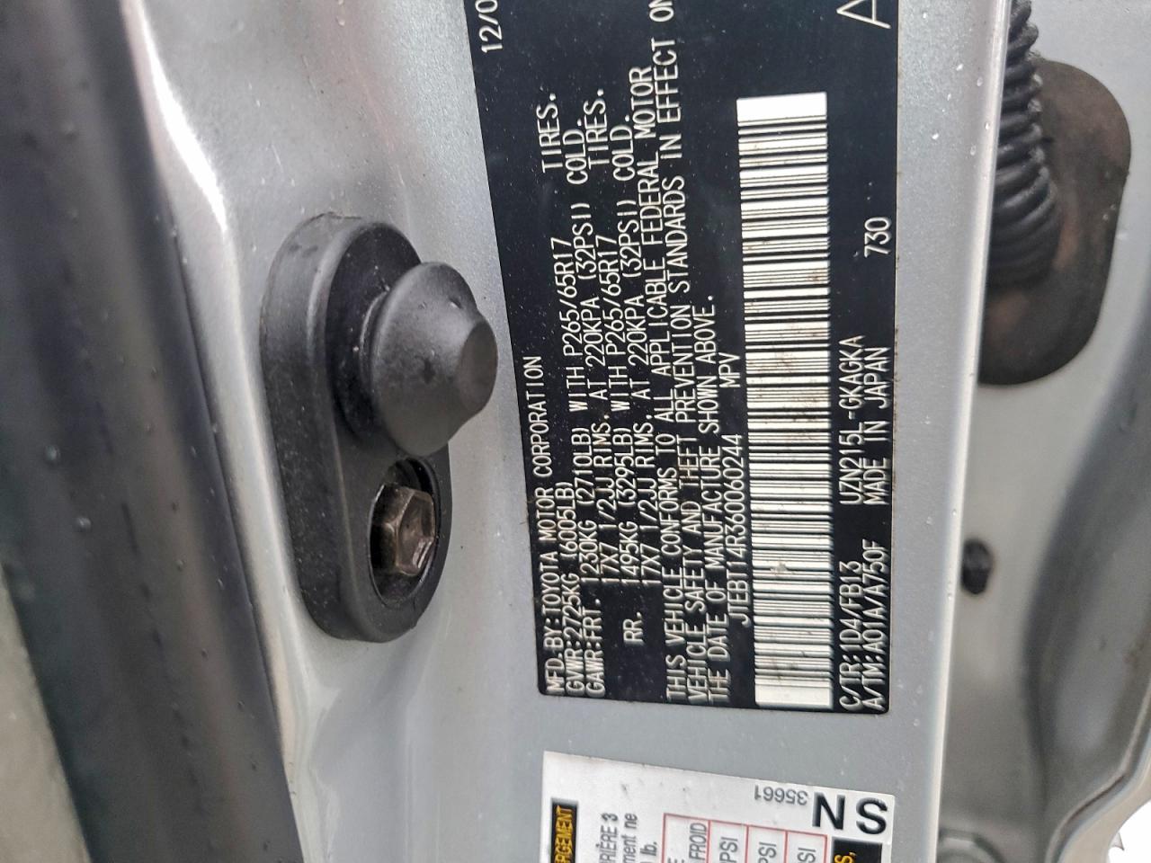 2006 TOYOTA 4RUNNER SR5 photo 13