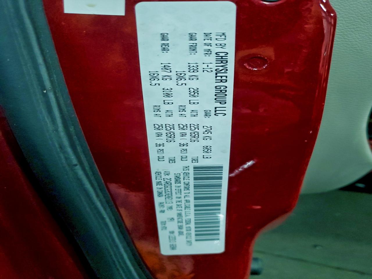 2012 DODGE GRAND CARAVAN SXT photo 13