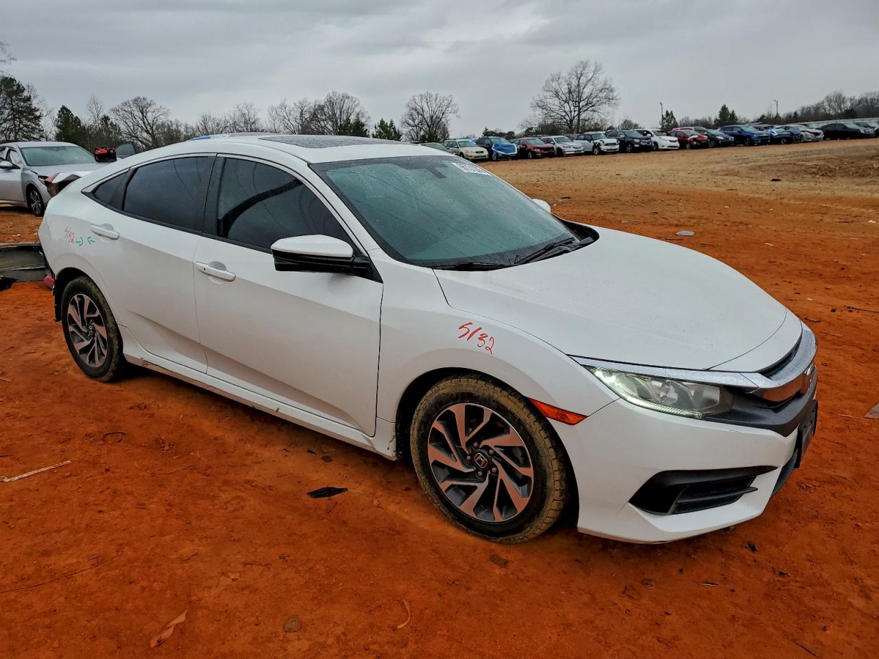 2017 HONDA CIVIC EX photo 4