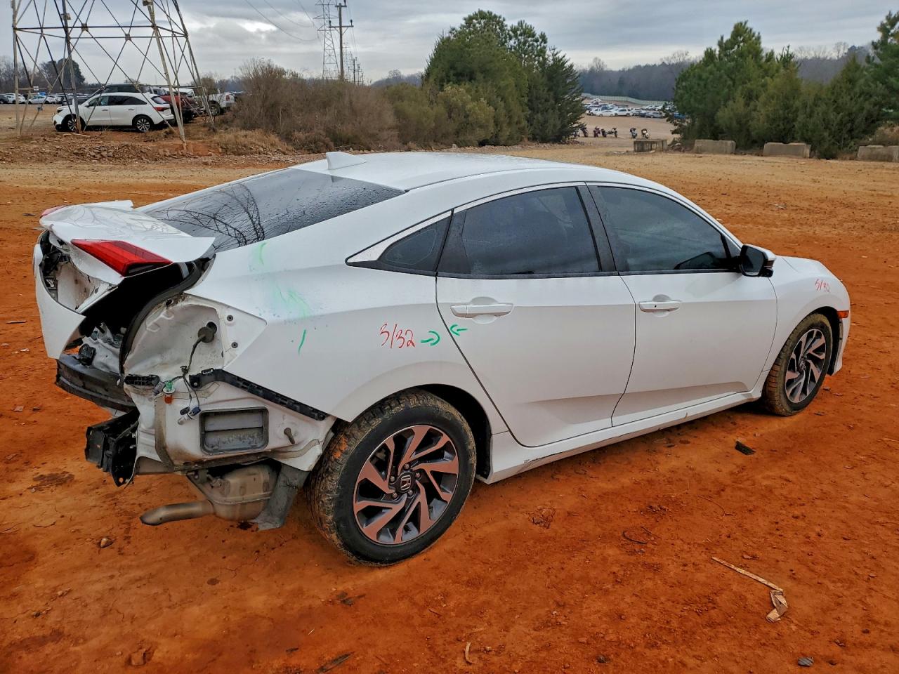 2017 HONDA CIVIC EX photo 3