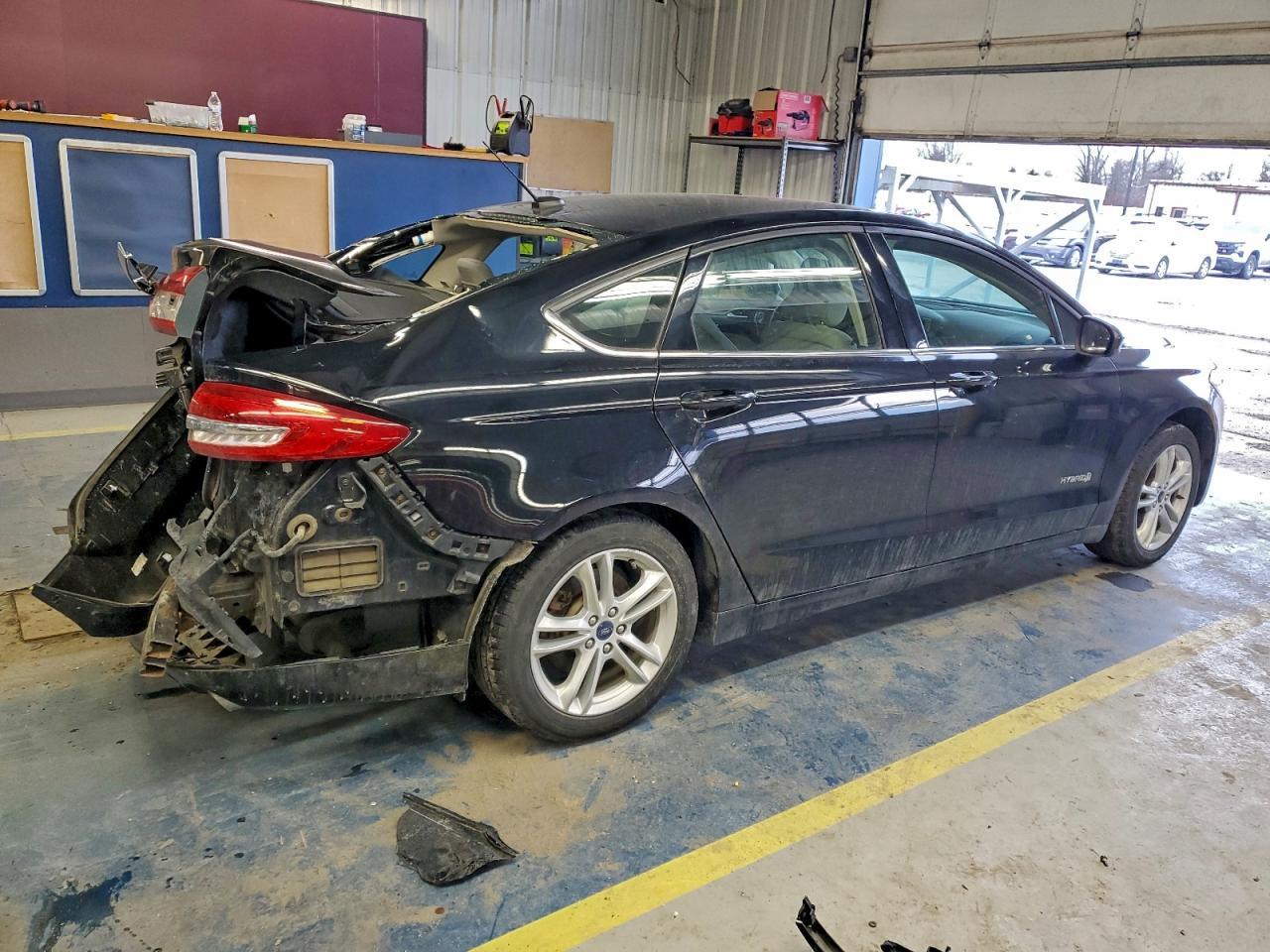2018 FORD FUSION S HYBRID photo 3