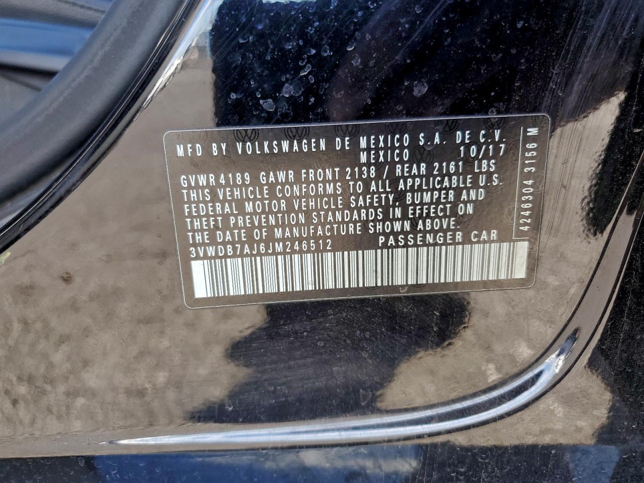 2018 VOLKSWAGEN JETTA SE photo 12